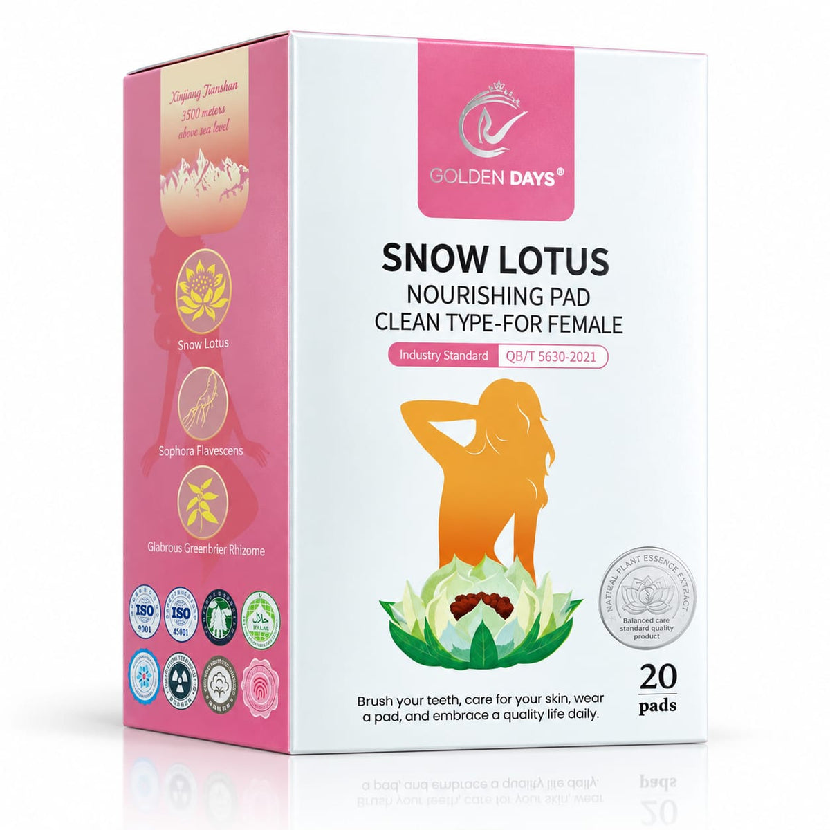 Snow Lotus Nourishing Pad — Clean Type (For Female)