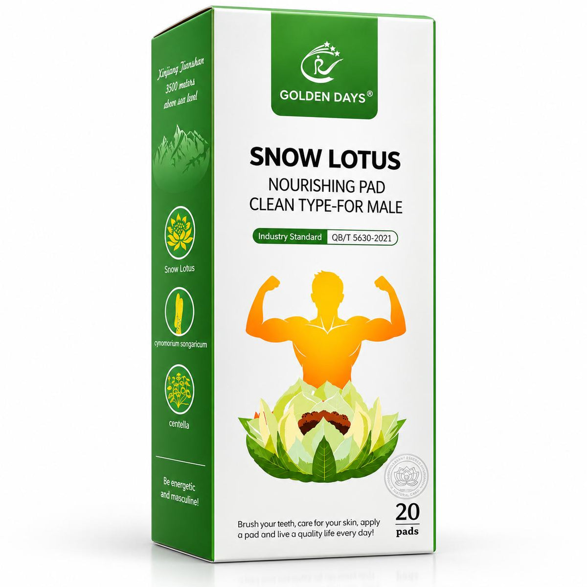 Snow Lotus Nourishing Pad — Clean Type (For Male)